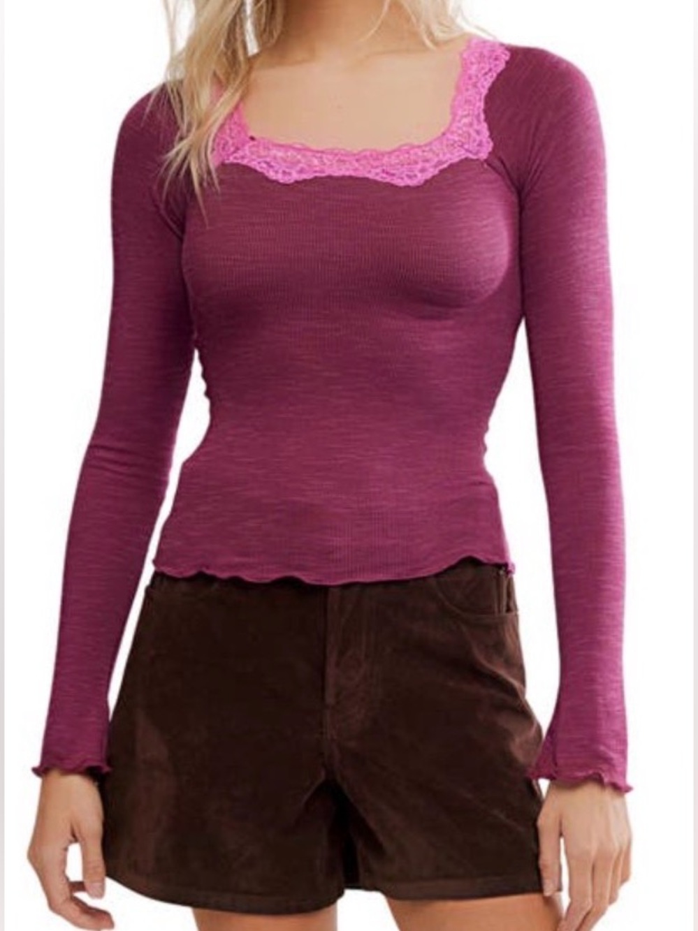 Free People Oh My Darling Shirt